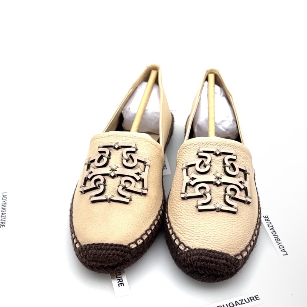 NWOB Tory Burch Ines Espadrilles-Elegant Design Color: New Cream 7.5 w/dust bag